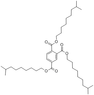 Tri-isodecyl trimellitate Structural