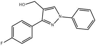 (3-(4-FLUOROPHENYL)-1-PHENYL-1H-PYRAZOL-4-YL)METHANOL