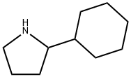 2-CYCLOHEXYLPYRROLIDINE Structural