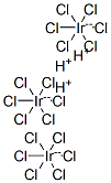 trihydrogen hexachloroiridate Structural