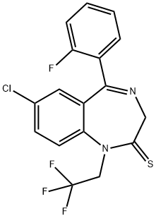 QUAZEPAM  Structural