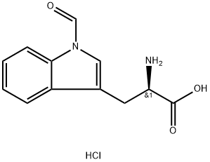 H-D-TRP(FOR)-OH HCL Structural