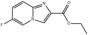 ETHYL 6-FLUORO-IMIDAZO[1,2-A]PYRIDINE-2-CARBOXYLATE Structural