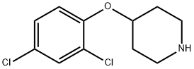 4-(2,4-DICHLOROPHENOXY)PIPERIDINE Structural