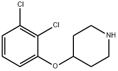 4-(2,3-DICHLOROPHENOXY)PIPERIDINE Structural