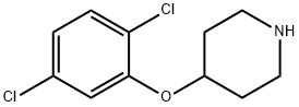 4-(2,5-DICHLOROPHENOXY)PIPERIDINE Structural