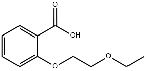 2-(2-ETHOXYETHOXY)BENZOIC ACID Structural