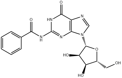 N2-Benzoyl-D-guanosine Structural