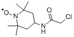 4-(2-CHLOROACETAMIDO)-2,2,6,6-TETRAMETHYLPIPERIDINE 1-OXYL