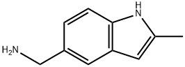 C-(2-METHYL-1H-INDOL-5-YL)-METHYLAMINE Structural