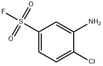 3-AMINO-4-CHLOROBENZENESULFONYL FLUORIDE Structural