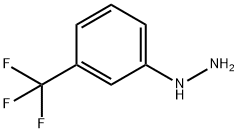 3-(TRIFLUOROMETHYL)PHENYLHYDRAZINE Structural