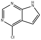 4-Chloro-7H-pyrrolo[2,3-d]pyrimidine Structural Picture