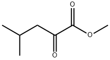 4-Methyl-2-oxopentanoic acid methyl ester Structural