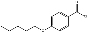 4-N-PENTYLOXYBENZOYL CHLORIDE Structural