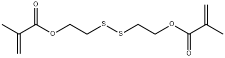 dithiodi-2,1-ethanediyl bismethacrylate Structural