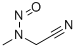 N-NITROSOMETHYLAMINOACETONITRILE