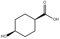 cis-4-Hydroxycyclohexanecarboxylic acid Structural