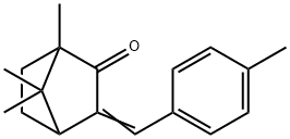 3-(4-METHYLBENZYLIDENE)CAMPHOR Structural