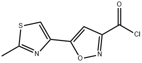 5-(2-METHYL-1,3-THIAZOL-4-YL)-3-ISOXAZOLECARBONYL CHLORIDE