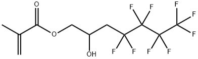 3-(PERFLUOROBUTYL)-2-HYDROXYPROPYL METHACRYLATE Structural