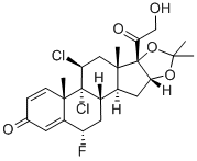 fluclorolone acetonide Structural