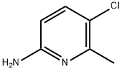 2-AMINO-5-CHLORO-6-PICOLINE Structural