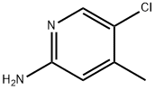 2-Amino-5-chloro-4-picoline Structural Picture