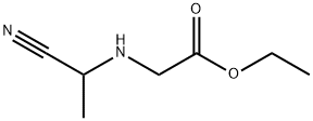 Glycine, N-(1-cyanoethyl)-, ethyl ester (9CI) Structural