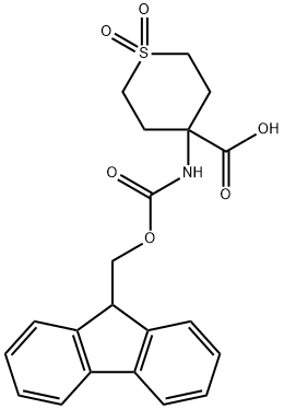 4-N-FMOC-AMINO-4-CARBOXY-1,1-DIOXA-TETRAHYDROTHIOPYRAN