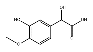 DL-4-HYDROXY-3-METHOXYMANDELIC ACID Structural