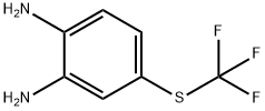 4-(TRIFLUOROMETHYLTHIO)BENZENE-1,2-DIAMINE Structural