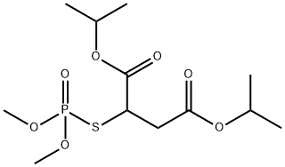 Thiophosphoric acid S-[1,2-bis(isopropoxycarbonyl)ethyl]O,O-dimethyl ester Structural