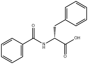 BENZOYL-D-PHE-OH Structural