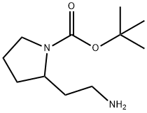 2-(AMINOETHYL)-1-N-BOC-PYRROLIDINE
 Structural