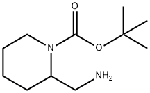 2-(Aminomethyl)-1-Boc-piperidine Structural