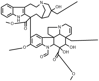 4-Desacetyl Vincristine Structural