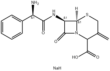 [6R-[6α,7β(R*)]]-7-[(AMinophenylacetyl)aMino]-3-Methylene-8-oxo-5-thia-1-azabicyclo[4.2.0]octane-2-carboxylic Acid SodiuM Salt Structural