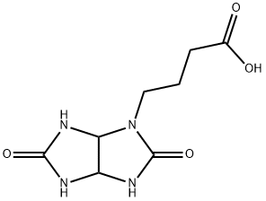 4-(2,5-DIOXO-HEXAHYDRO-IMIDAZO[4,5-D]IMIDAZOL-1-YL)-BUTYRIC ACID Structural