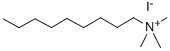 TRIMETHYLNONYLAMMONIUMIODIDE Structural