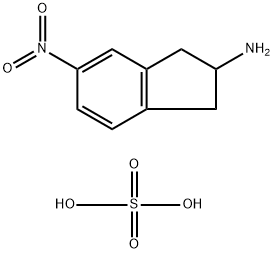 5-NITRO-INDAN-2-YLAMINE HYDROGEN SULFATE