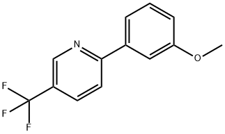 2-(3-METHOXYPHENYL)PYRIDINE Structural