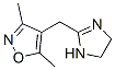 Isoxazole,  4-[(4,5-dihydro-1H-imidazol-2-yl)methyl]-3,5-dimethyl- Structural