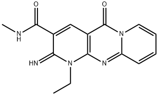 1-ethyl-2-imino-N-methyl-5-oxo-1,5-dihydro-2H-dipyrido[1,2-a:2,3-d]pyrimidine-3-carboxamide Structural