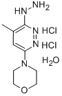 Morpholine, 4-(6-hydrazino-5-methyl-2-pyridazinyl)-, dihydrochloride,  hydrate