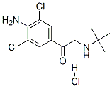 1-(4-amino-3,5-dichlorophenyl)-2-[(1,1-dimethylethyl)amino]ethan-1-one hydrochloride        