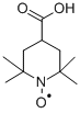 4-CARBOXY-2,2,6,6-TETRAMETHYLPIPERIDINE 1-OXYL Structural