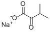 Sodium 3-methyl-2-oxobutanoate Structural