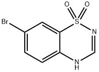 2H-1,2,4-BENZOTHIADIAZINE, 7-BROMO, 1,1-DIOXIDE