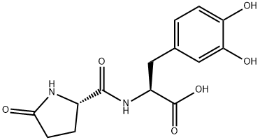 L-Tyrosine, 3-hydroxy-N-(5-oxo-L-prolyl)-, hydrate (2:3)